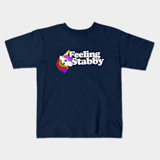 Feeling Stabby Unicorn Kids T-Shirt